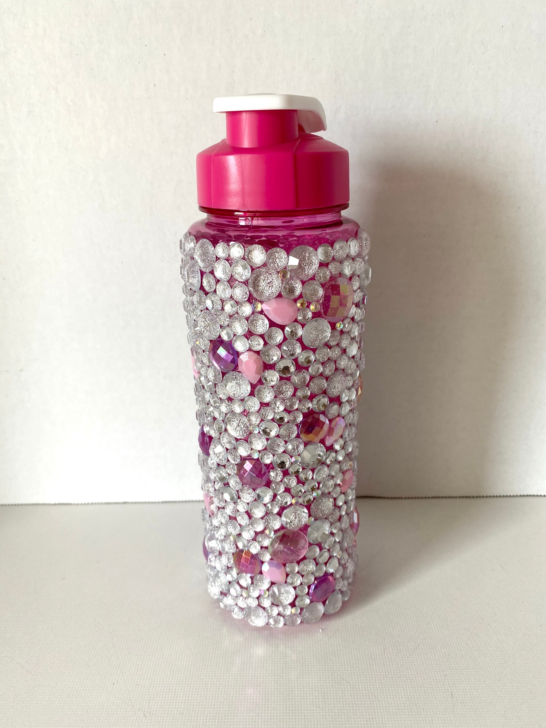 Sparkly Bling Rhinestone Water Bottle Custom Water Bottle Etsy