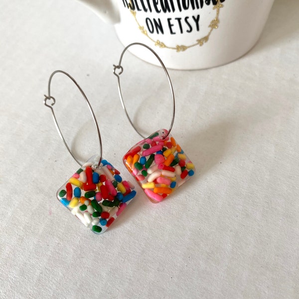 Sprinkle Earrings Etsy