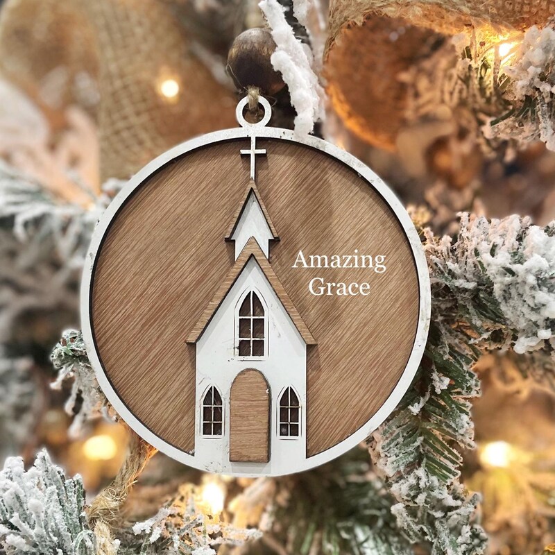Christian Ornaments - Etsy