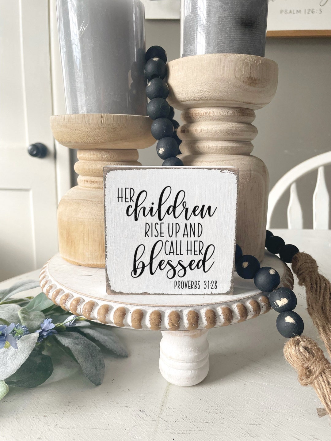 Christian Gift for Mom, Proverbs 31 Sign, Christian Gift for Women