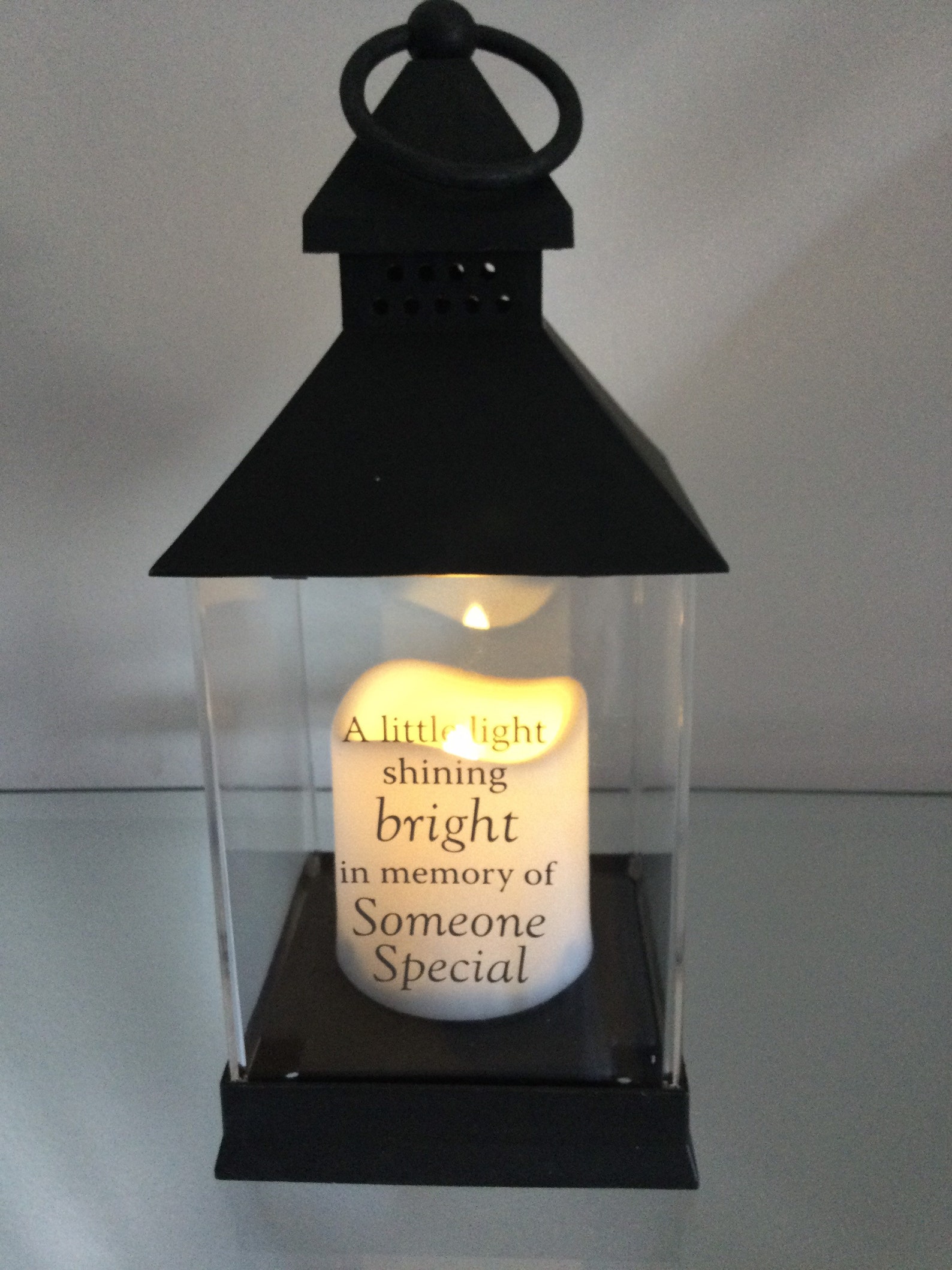 Memorial lantern outside garden lantern. Graveside memorial. Etsy