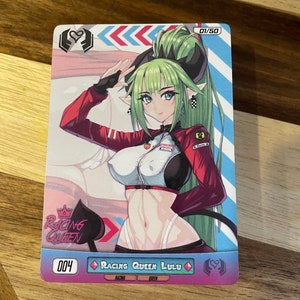 004 Racing Queen Lulu - Limitierte Sammelkarte LE/50