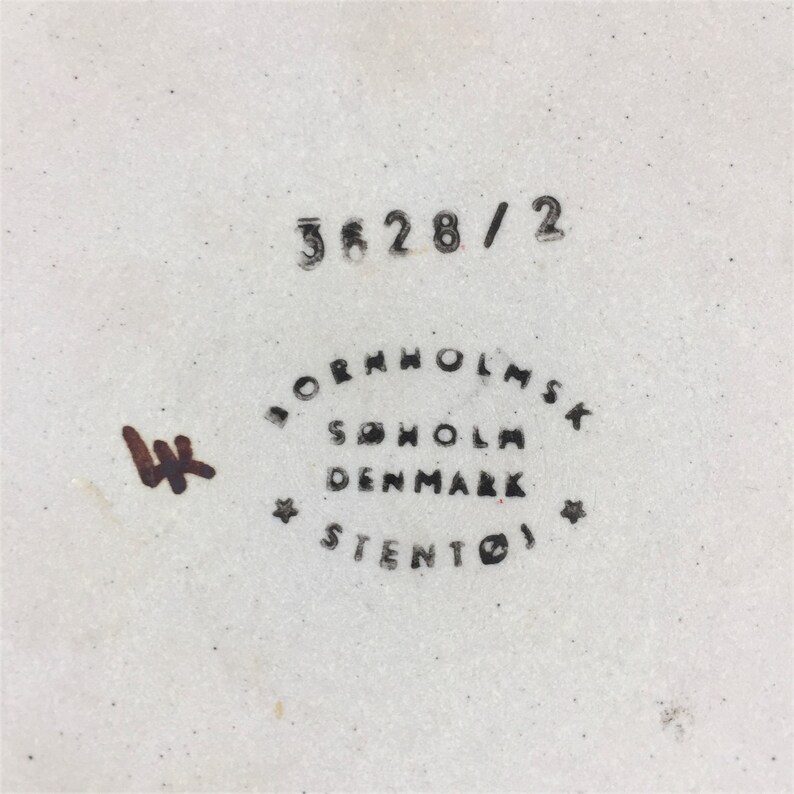 Denmark Stoneware Pottery/bornholmsk Soholm Denmark/stentoj Etsy