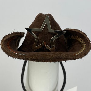 Miniature Dark Brown Cowboy Hat - 11.5" Fashion Doll Accessory