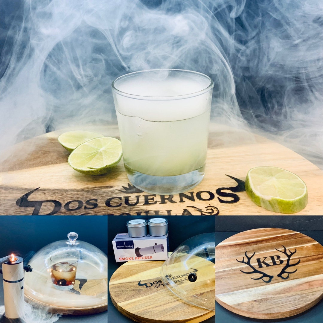 Cocktail Smoking Board Kit Cocktail Smoking Kit Gift Set Etsy