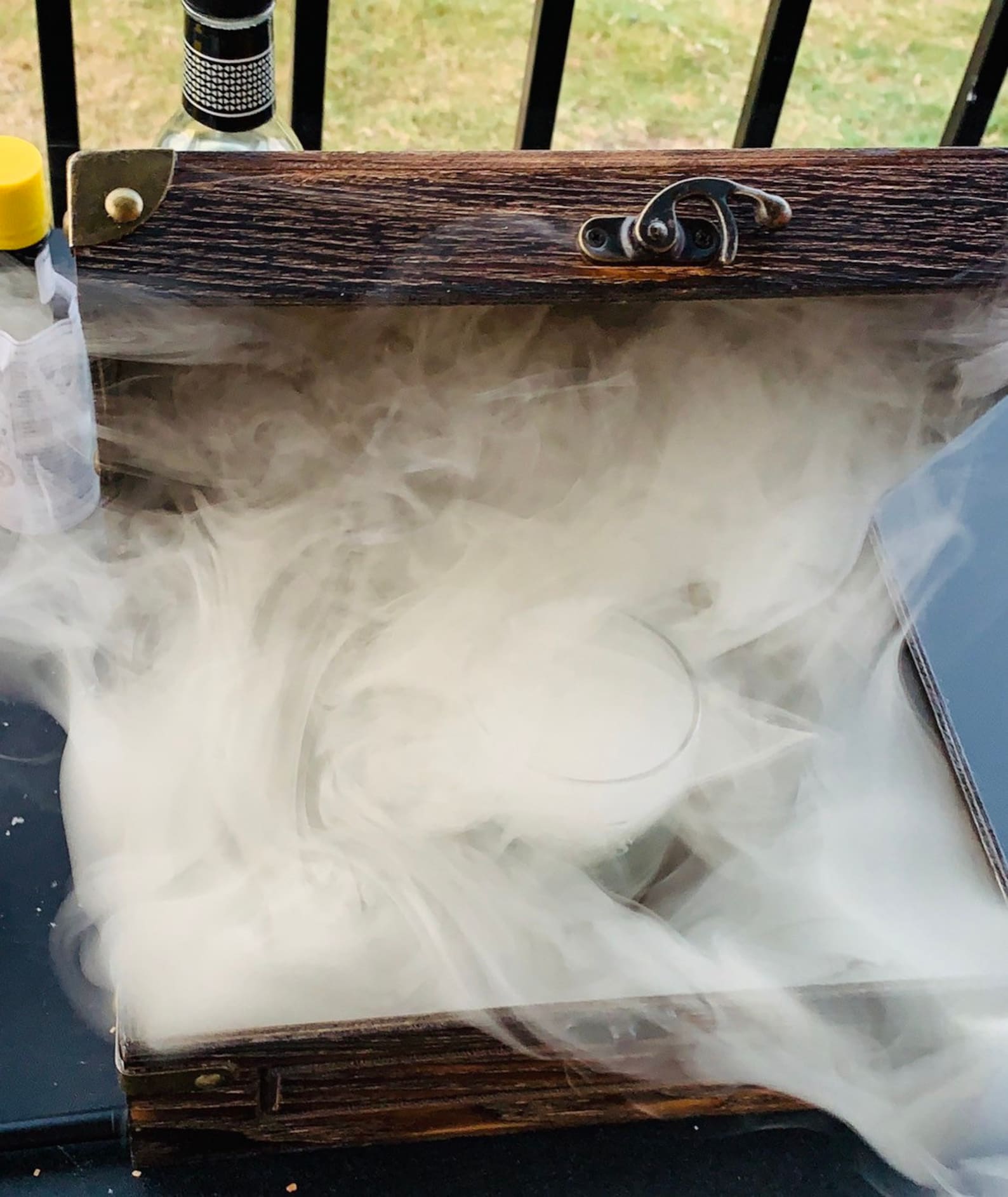 Cocktail Smoker Box Cocktail Smoking Kit Gift Set Gift Etsy