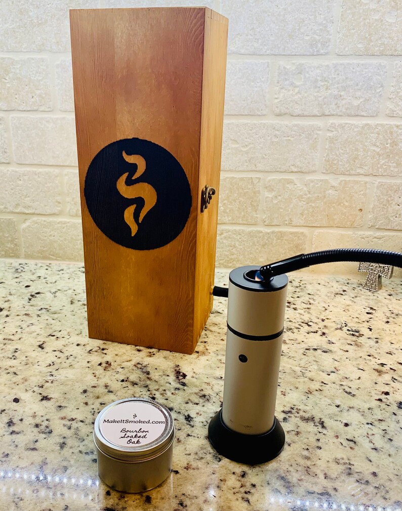 Cocktail Smoking Box Cocktail Smoking Kit Etsy