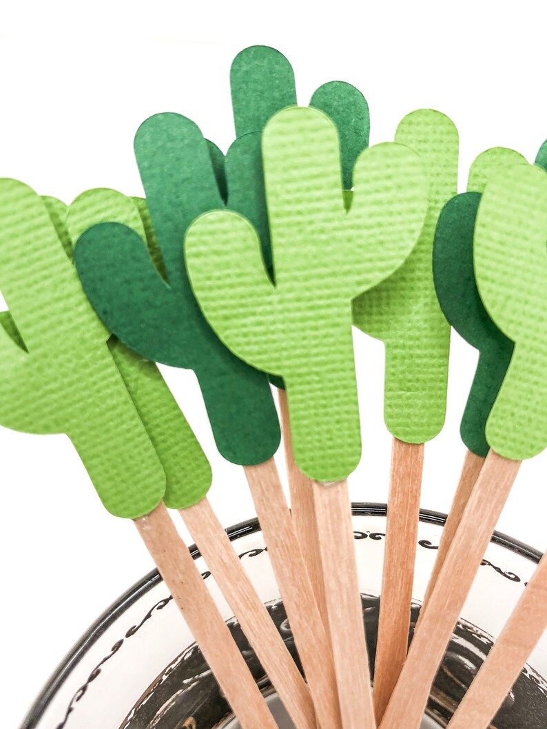 Cactus Stir Sticks Cactus Swizzle Sticks Fiesta Stir Sticks Etsy
