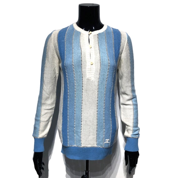 Vintage 70s courrèges knit jumper