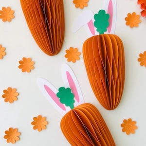 Guirnalda de Pascua 3D SVG: Decoración de papel primaveral, archivo Cricut (archivo digital)
