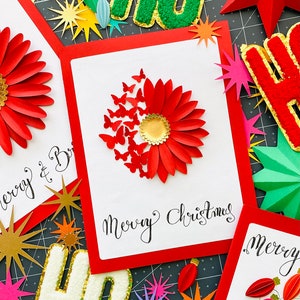 Plantilla digital SVG, tarjeta hecha a mano, flor de papel, girasol casero, manualidad de Pascua, manualidad con flores de papel, manualidad para niños, día de la madre, tarjeta de cumpleaños