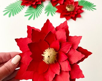 Mini Papier Weihnachtsstern SVG Vorlage: DIY Weihnachtsblume (Digitaler  Download) - Etsy.de