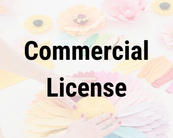 Commercial License: Up to 1,000 Finished Products