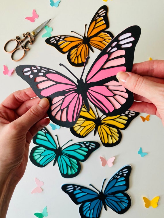 SVG Monarch Butterfly, DIY Nursery Décor, Teacher Gift, Kids Room