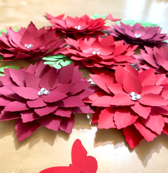 Mini Papier Weihnachtsstern SVG Vorlage: DIY Weihnachtsblume (Digitaler  Download) - Etsy.de
