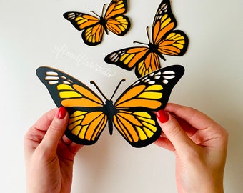 SVG Monarch Butterfly, DIY Nursery Décor, Wall Art, Kids Room, Baby Shower Centerpiece, Wedding Backdrop | Party Decor, Valentine's Day Gift