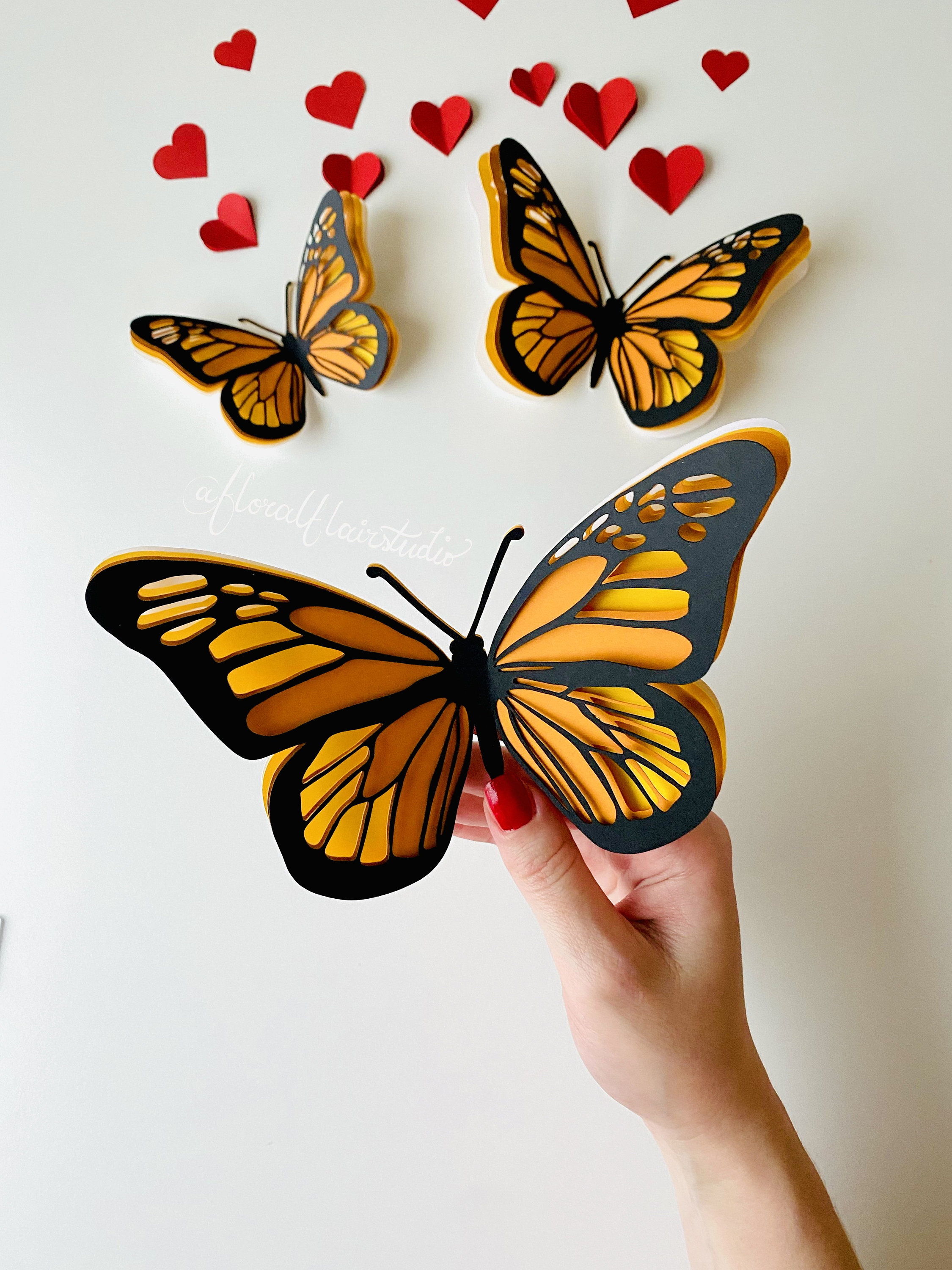  OATIPHO 36pcs Craft Butterfly-Shape Decors DIY Crafts Supplies  Diycutout Crafts DIY Craft Butterfly Crafts Butterfly Cutout Butterfly for  Crafts Foams Craft Wall Stickers eva Modeling