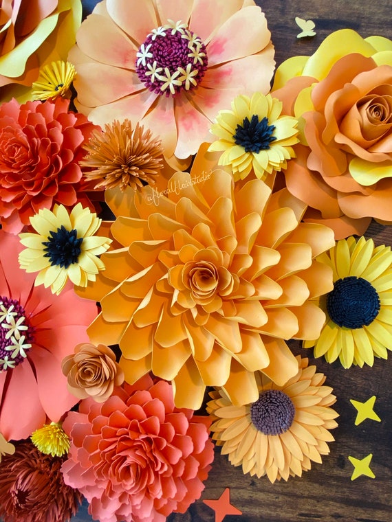 Miniature Flowers: DIGITAL DOWNLOAD DIY CRAFT PROJECT, SVG PDF