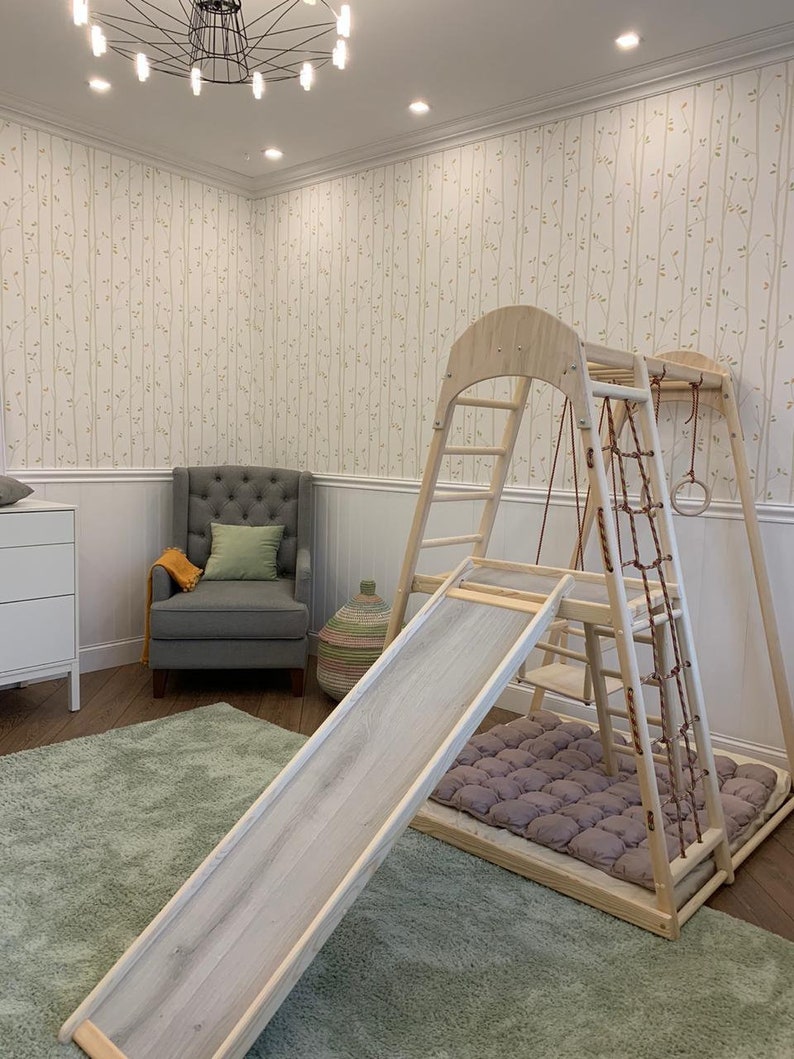 The Gym for Toddlers Step triangle Climbing ladder for Etsy