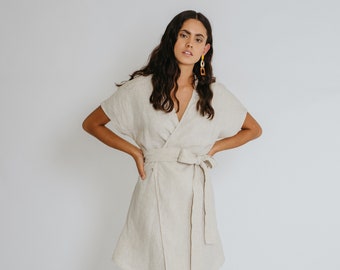 bellbird wrap dress