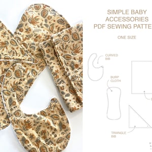 Simple Baby Accessories - DIGITAL Pattern