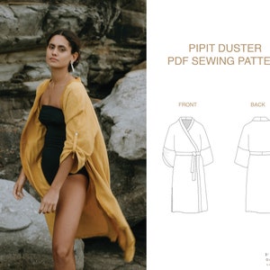 Pipit Duster PDF Sewing Pattern