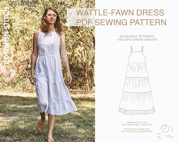 Conjunto vestidos Wattle-Fawn de costura - Etsy México