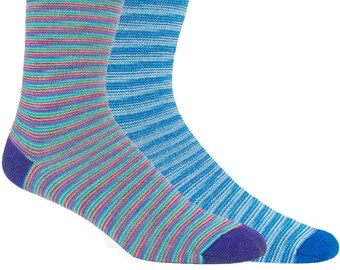 Alpaca Socks - Dress Alpaca Blend Lightweight Crew Sock Super Comfort Fashionable and Attractive with Multi-Colors for Men and Women