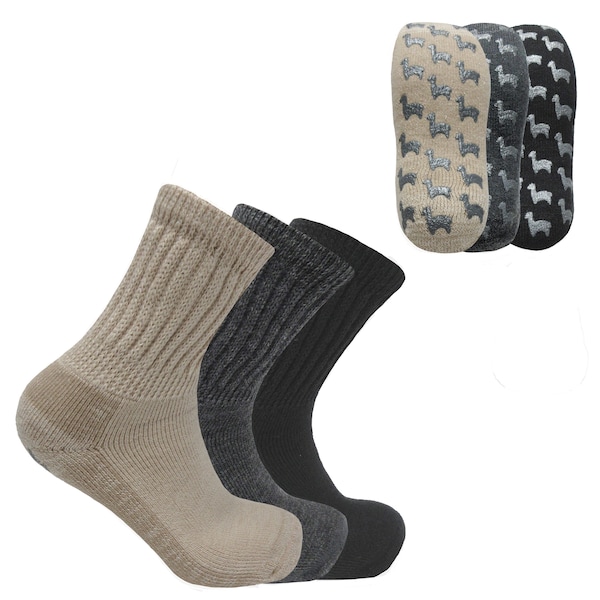 Alpaca Socks Therapeutic Breathable Super Comfort Support Fashionable & Attractive Lovely Slipper Half Crew Sock for Men and Women