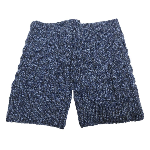 Alpaca Knitted Boot Cuffs for Women - Alpaca Blend Comfort Cushion Super Soft Fashionable and Short Leg Warmers (BC103)