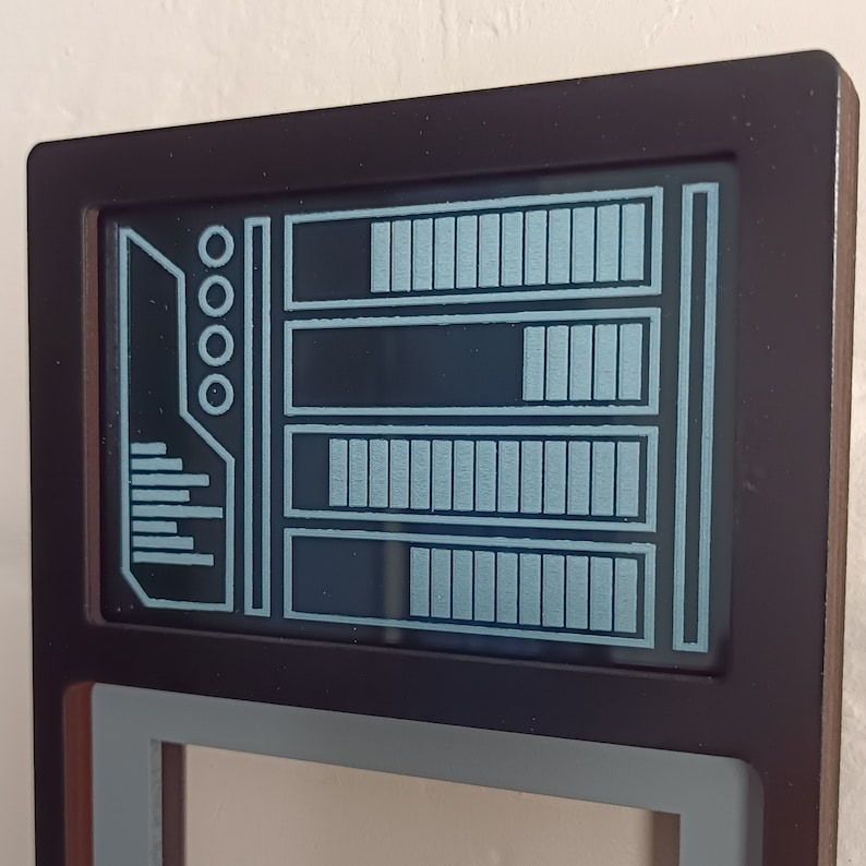 Scifi Inspired Single Light Switch Control Panel / 3d Prop Replica ...