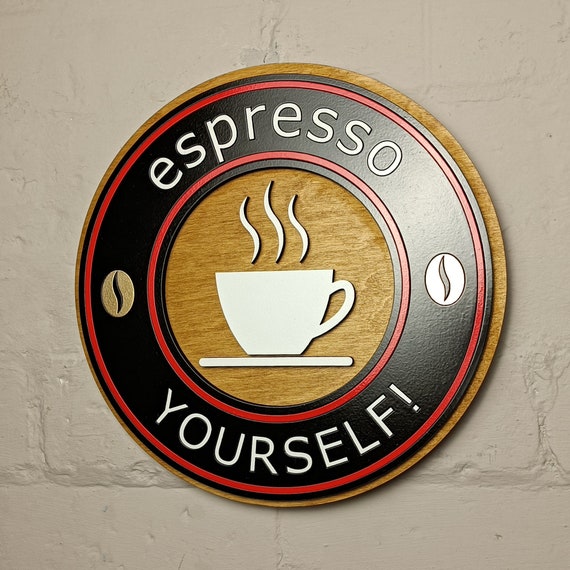 Simply Said – Insegna In Legno Ispirazionale – “Today Is Like Coffee, It Will Be As Good As You Make It” – 30,5x14 Cm – Made In USA - 2