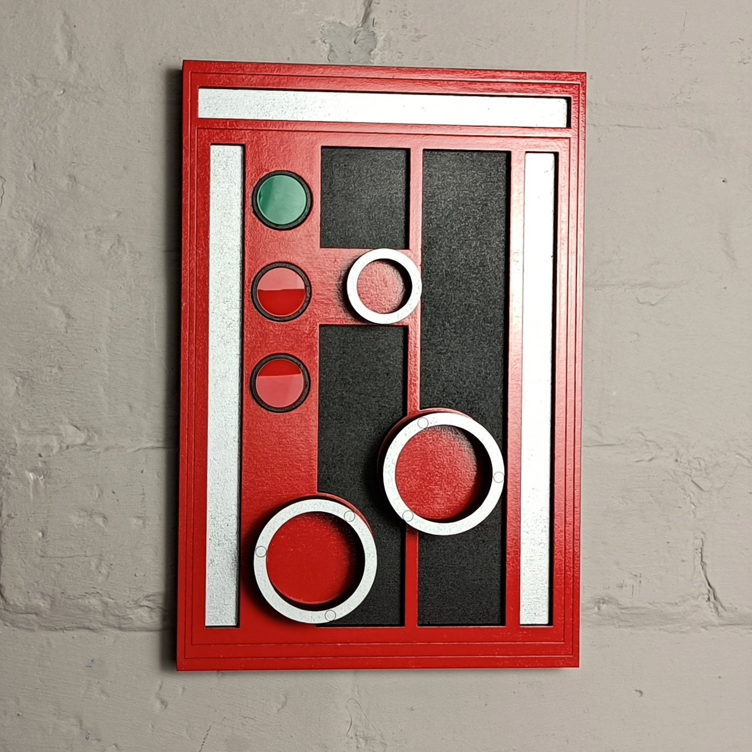 Death Star Blast Door Control Panel / Star Wars Inspired Door Etsy