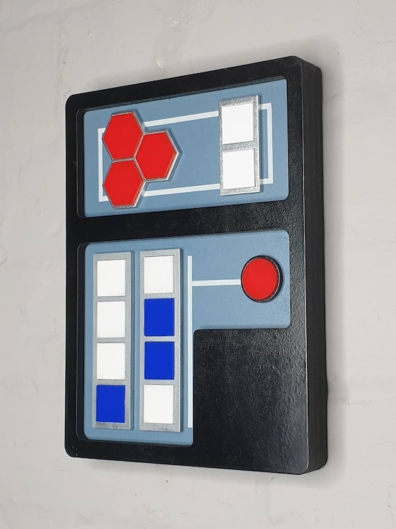 Star Wars Inspired Door Control Panel Number 2/ 3D Prop Etsy UK