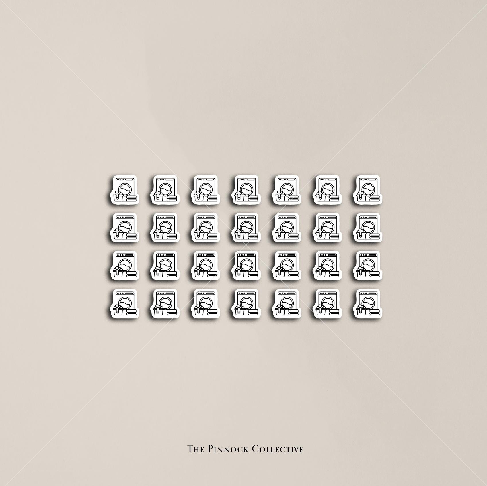Single Mini Icons Stickers Sheet | Functional Planner Stickers ...