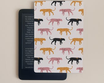 Cute Tiger Illustrated Kindle Paperwhite Case Insert | Kindle Accessories | Accessories for Kindle | Bookish Case inserts | E-reader insert