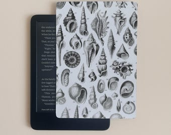 Vintage Seashells Kindle Paperwhite Case Insert | Kindle Accessories | Accessories for Kindle | Bookish Case inserts | E-reader inserts