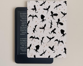 Funda para Kindle de fantasía / Dragones / Funda para Kindle Paperwhite / Accesorios Kindle / Fundas para libros / Funda para lector electrónico / Fantasía