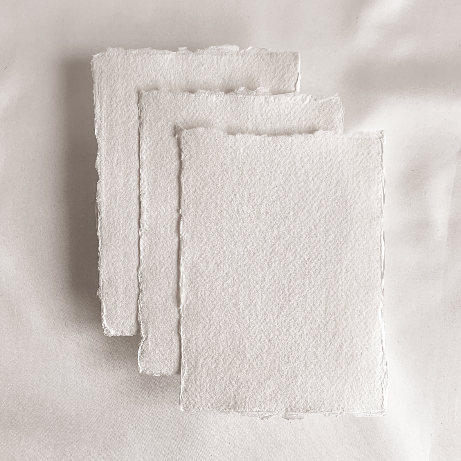 Handmade Cotton Rag Paper pack perfect for journaling Etsy