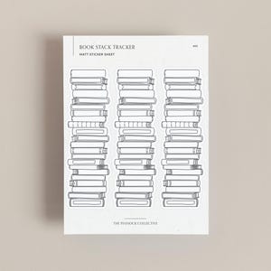Pegatinas de seguimiento de libros / Rastreador de objetivos de lectura / 2025 / Pegatinas de calificación / Pegatina de planificador / Pegatinas de diario de lectura / Pegatinas de libros