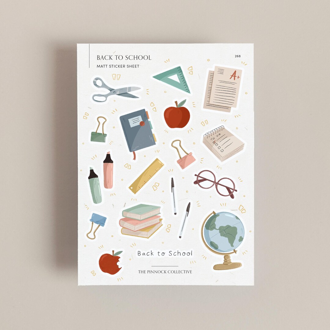 Student Planner Stickers | Study Stickers | Teacher Stickers | Planner ...