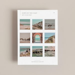 Summer Sticker Sheet | Summer Sticker Set | Holidays | Sticker Sheet | Journal Stickers | Beach | Sea | Seasonal Summer Planner