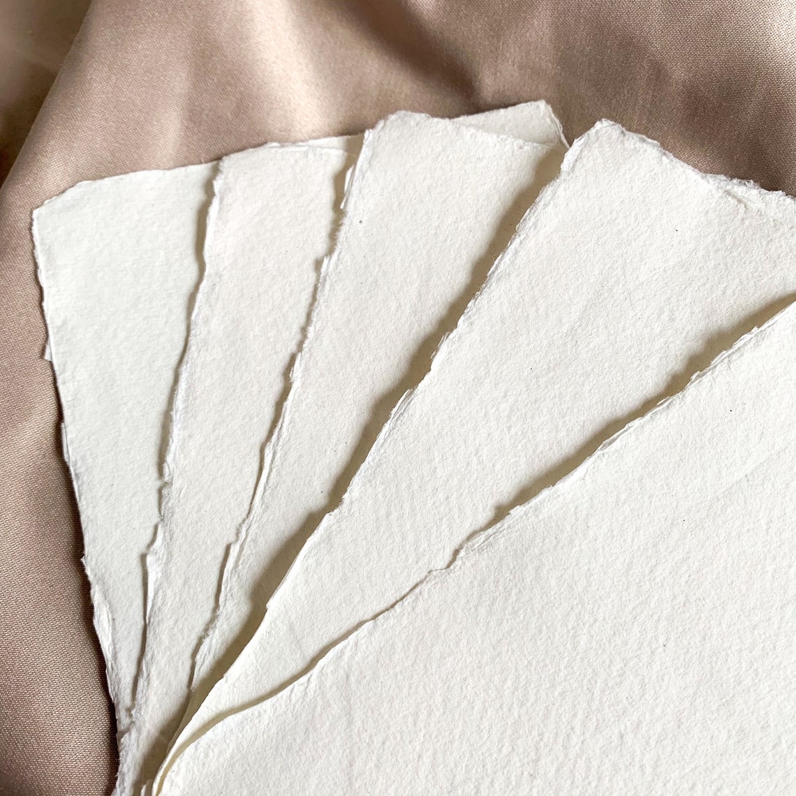 Handmade Cotton Rag Paper pack perfect for journaling Etsy