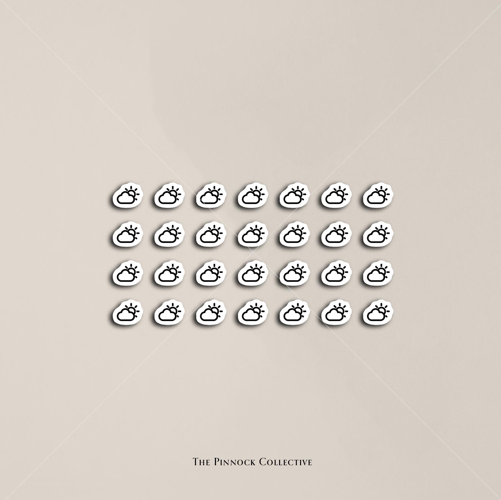 Single Mini Icons Stickers Sheet | Functional Planner Stickers ...