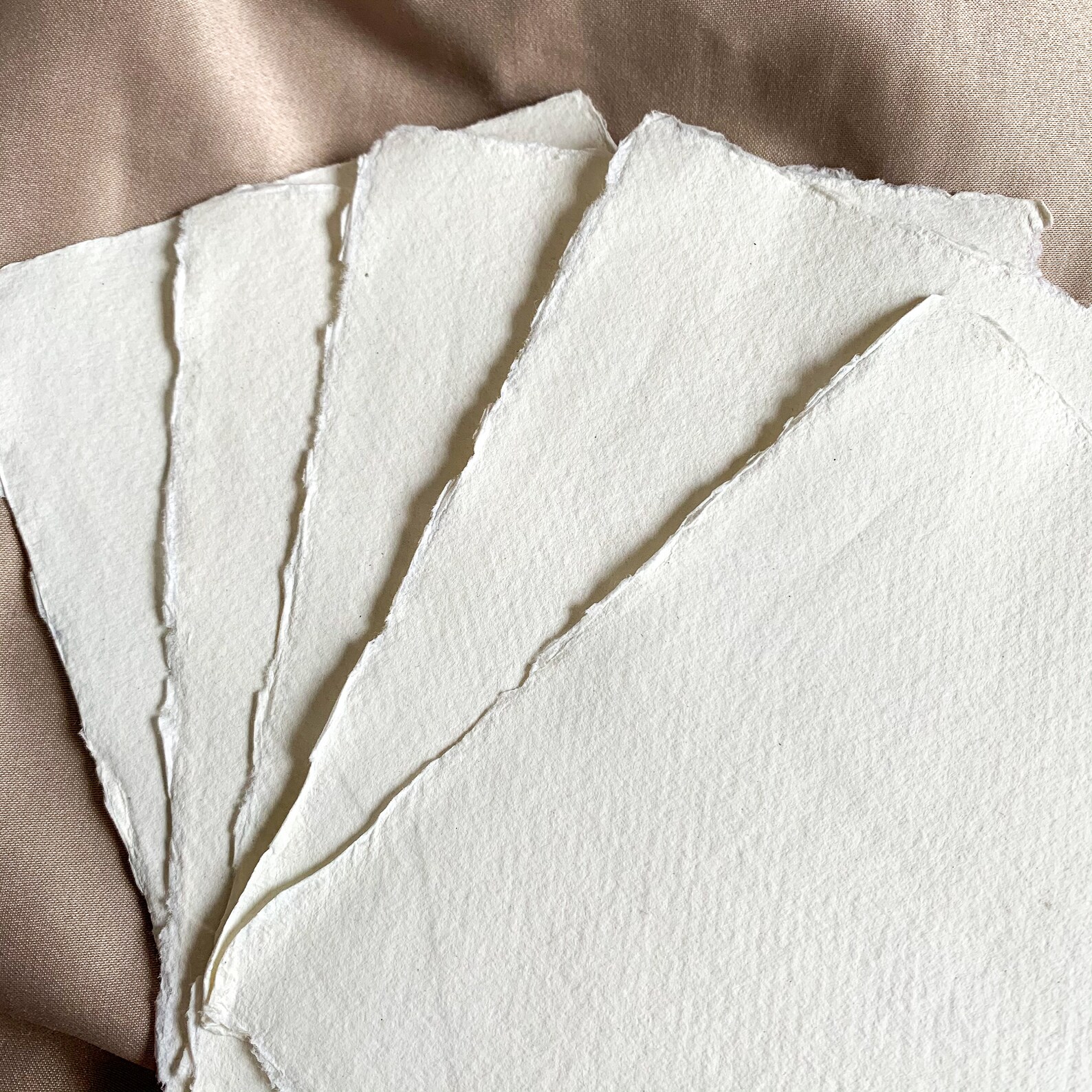 Handmade Cotton Rag Paper pack perfect for journaling Etsy