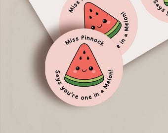 Personalised Teacher Stickers | Well done stickers | School Teacher Stickers | Teacher reward Stickers | Pun Teacher Stickers | Teacher gift