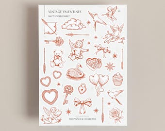 12 Sheets Love Letter Stickers – Decorative Scrapbooking Stickers, Cute Stationery Stickers For Journals, Letters & Crafts - View #9