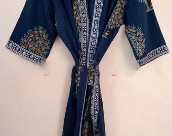 Soft natural linen Long morning kimono Beautiful home bathrobe vyshyvanka. White Wedding Women/'s Robe Embroidered Dressing Gown