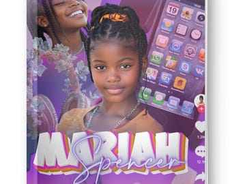 Social Media Style Obituary 8 Page Editable Canva Template | Modern Memorial Program