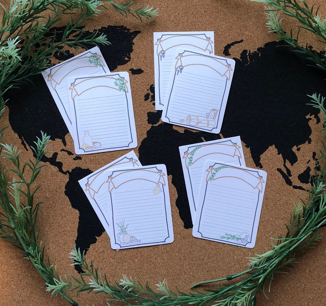 Blank ITEM Cards PDF Dungeons and Dragons Etsy